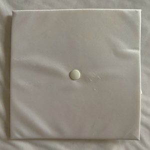 White Graduation Cap 9 1/2" x9 1/2"